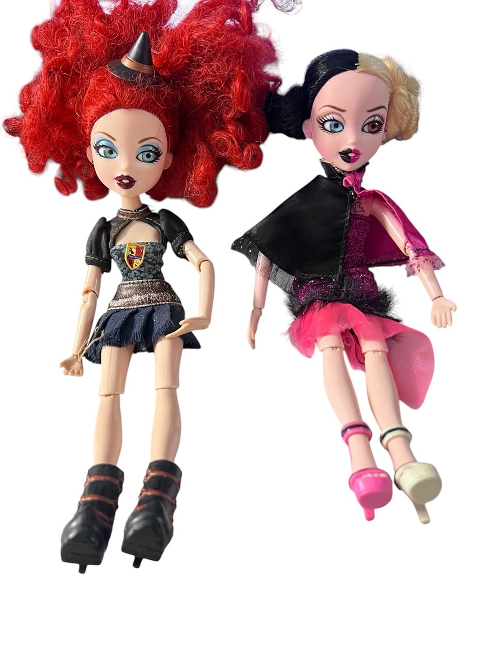 MGA Bratz Bratzillaz Lot Cloetta Spelleta Doll And Meygana - Incomplete As Is
